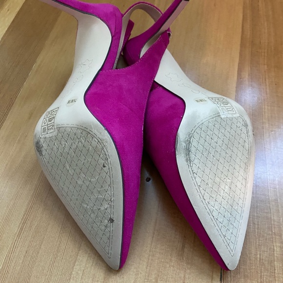 Jessica Simpson Suede High Heel Sz 7.5 - Picture 3 of 4